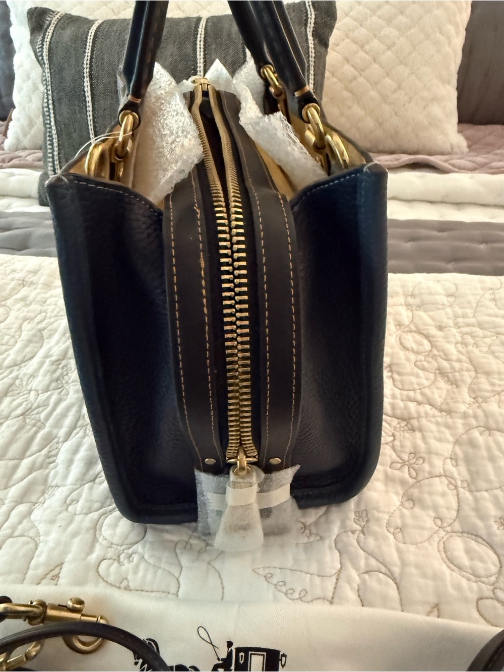 NWT Coach Rogue 25 1941 Dark Denim - Picture 8 of 14